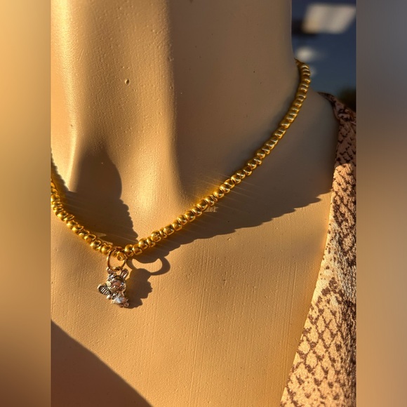 Handmade choker necklace - Picture 3 of 8